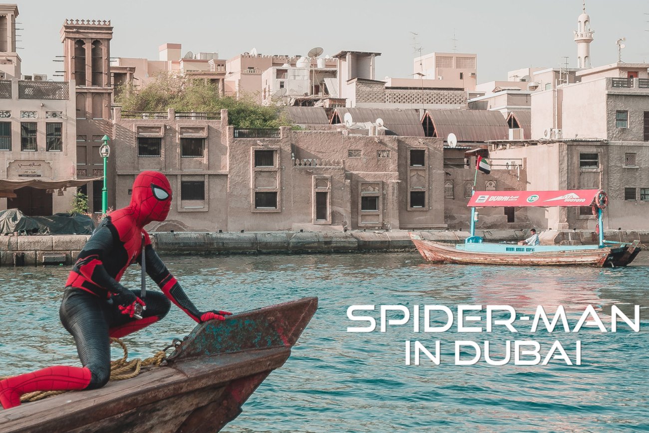 Spider-Man Dubai Tourist Spots