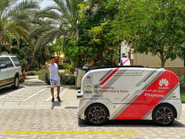 Self-driving car launched in Sharjah