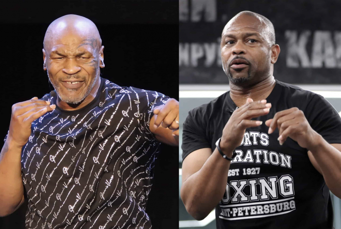Mike Tyson steps back into the ring with a fight against four-weight champion Roy Jones Jr