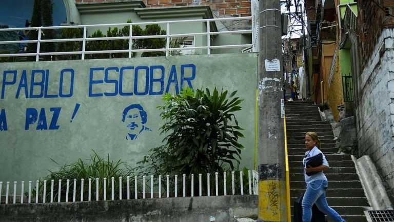 AED70 million found stashed in a wall of Pablo Escobar's house