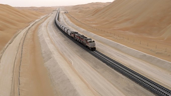 Etihad Rail completes next stage of 1,200km rail network linking UAE to Saudi Arabia