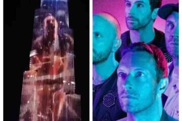 Coldplay launch new single Via Burj Khalifa