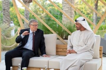 Sheikh Mohamed bin Zayed and Bill Gates tackle global diseases
